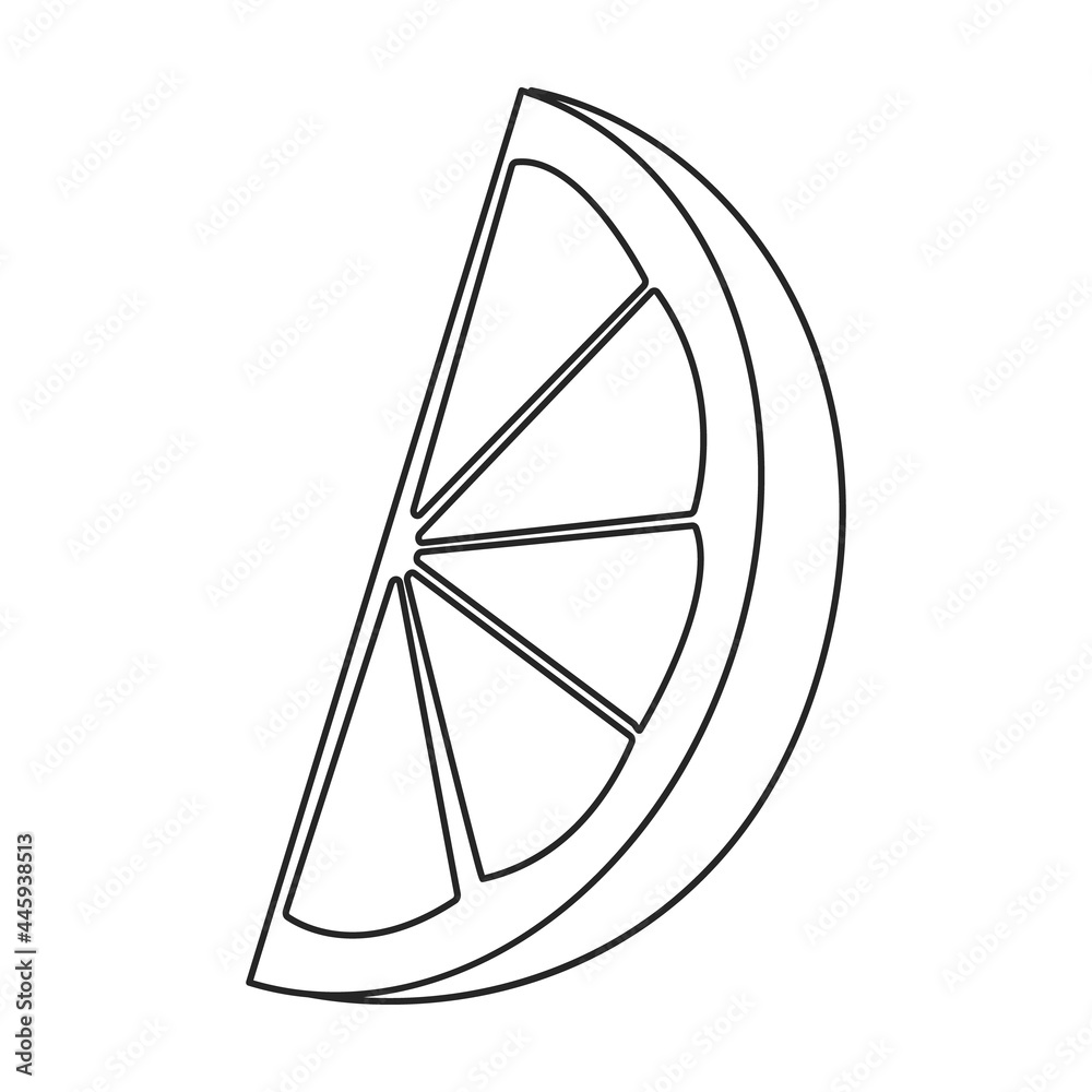 Lemon vector outline icon. Vector illustration citrus on white background. Isolated outline illustration icon of lemon . Lemon vector outline icon. Vector illustration citrus on white background. Isolated outline illustration icon of lemon .