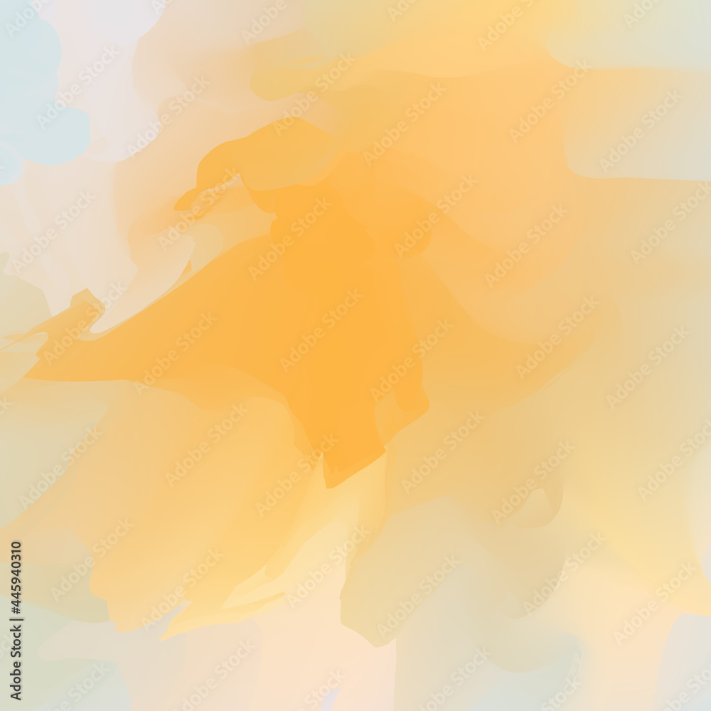 Vector wave gradient abstract background. Liquid mixed pastel spring, summer, colors of pink, beige, yellow. Colorful liquid. Liquid marble texture. Liquid art.
