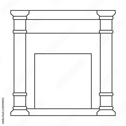 Heater vector outline icon. Vector illustration boiler on white background. Isolated outline illustration icon of heater .