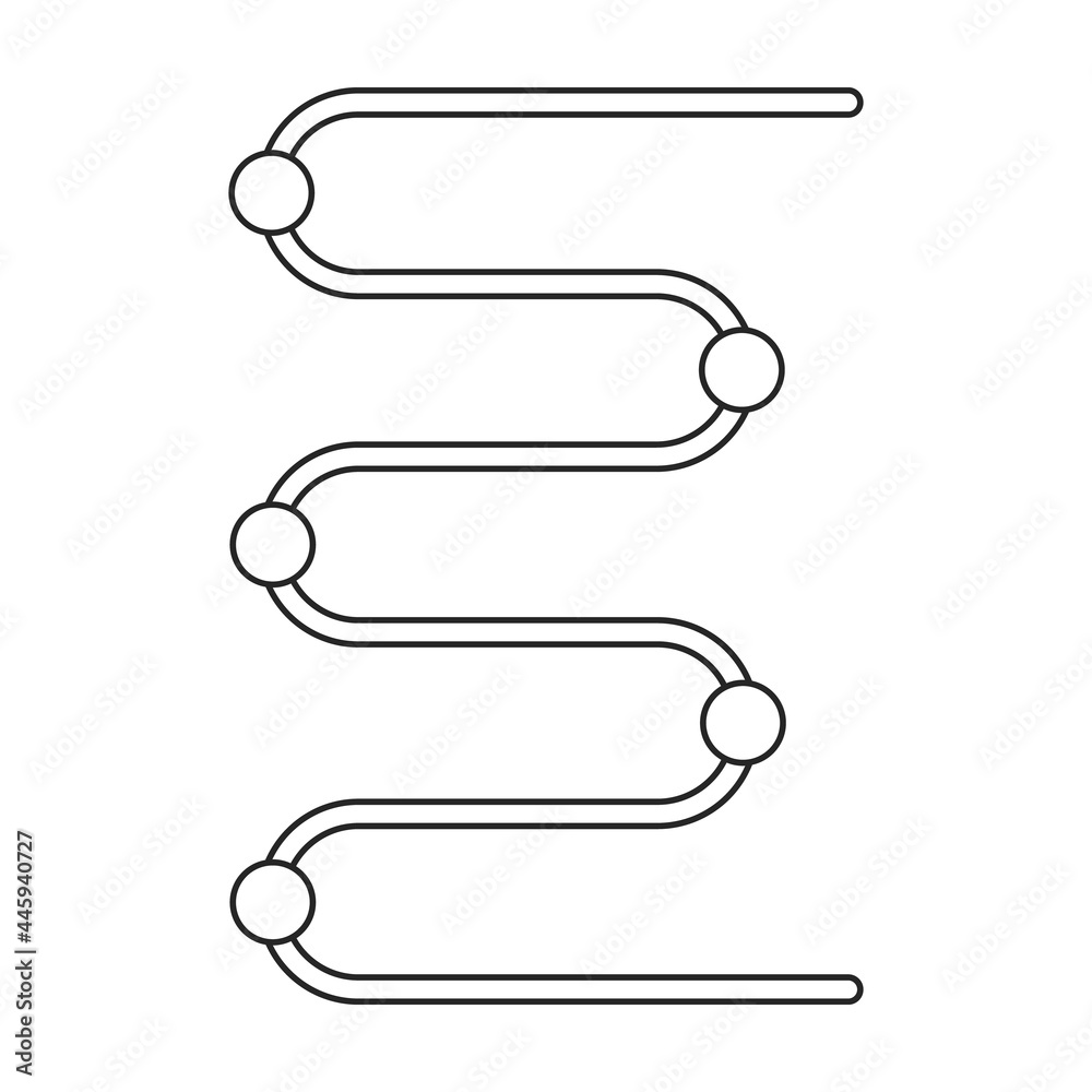 Heater vector outline icon. Vector illustration boiler on white background. Isolated outline illustration icon of heater . Heater vector outline icon. Vector illustration boiler on white background. Isolated outline illustration icon of heater .