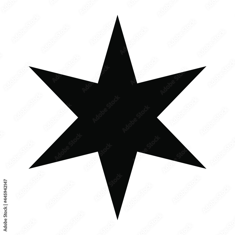 Star vector icon png isolated on white background Star vector icon png isolated on white background