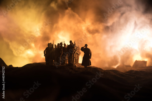 Konstfotografi War Concept