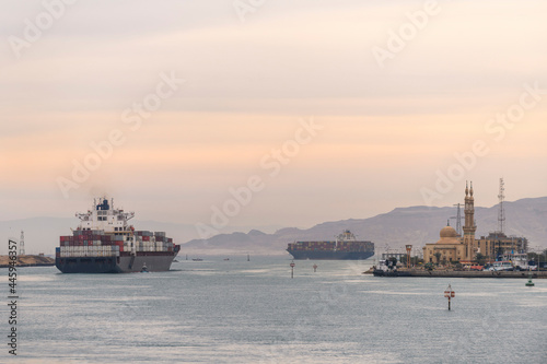 Canvastavla Suez canal transit