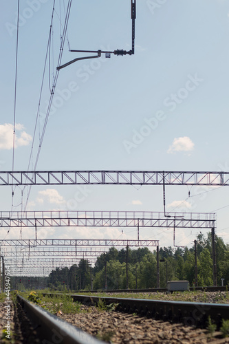 railway track in the countryside
