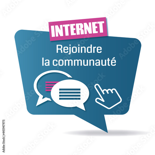 Logo rejoindre la communauté.