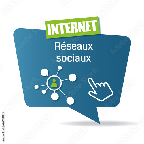 Logo réseaux sociaux.