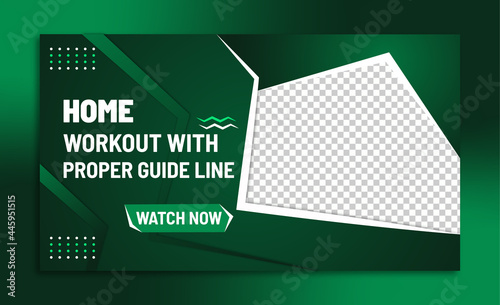 workout guideline youtube thumbnail