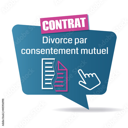 Logo divorce par consentement mutuel.
