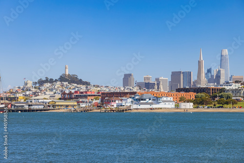 Sunny view of the San Francisco Maritime National Historical Park