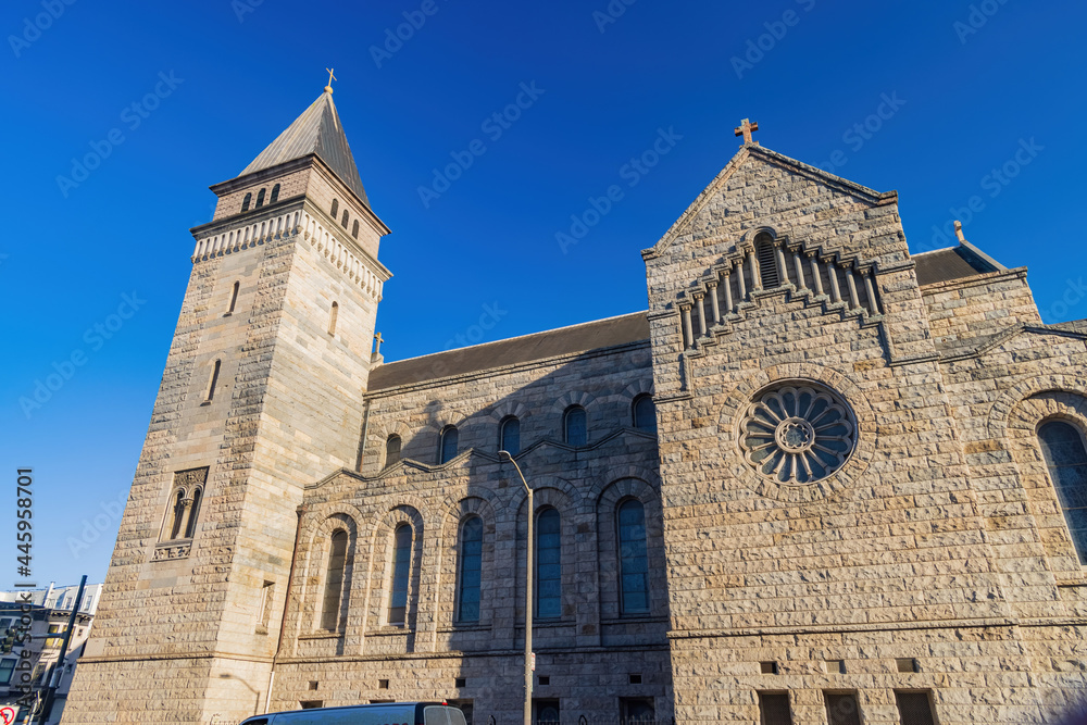 Exterior view of the Iglesia gotica church