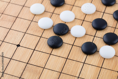 Playing Go in traditional Chinese entertainment