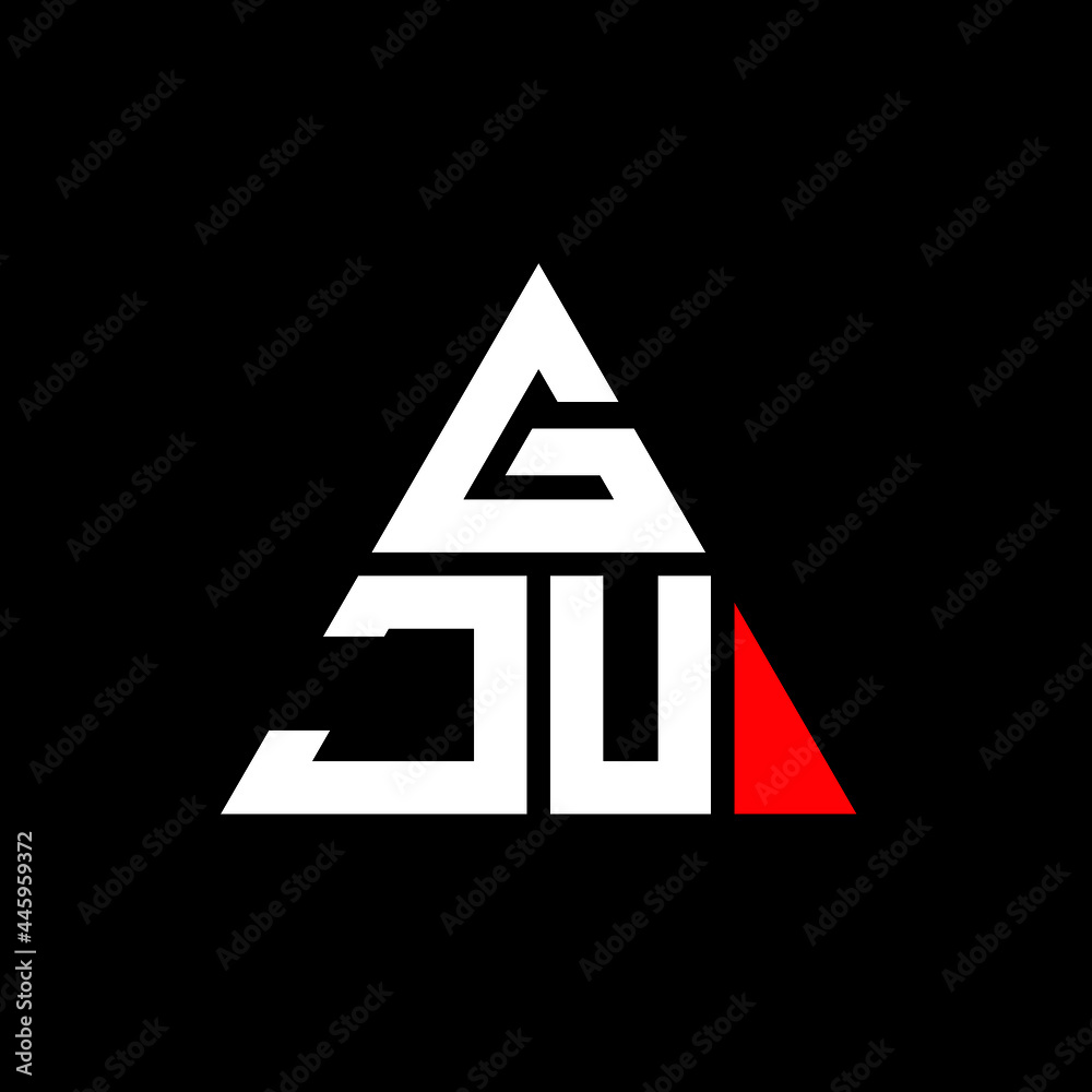 GJU triangle letter logo design with triangle shape. GJU triangle logo design monogram. GJU triangle vector logo template with red color. GJU triangular logo Simple, Elegant, and Luxurious Logo. GJU GJU triangle letter logo design with triangle shape. GJU triangle logo design monogram. GJU triangle vector logo template with red color. GJU triangular logo Simple, Elegant, and Luxurious Logo. GJU