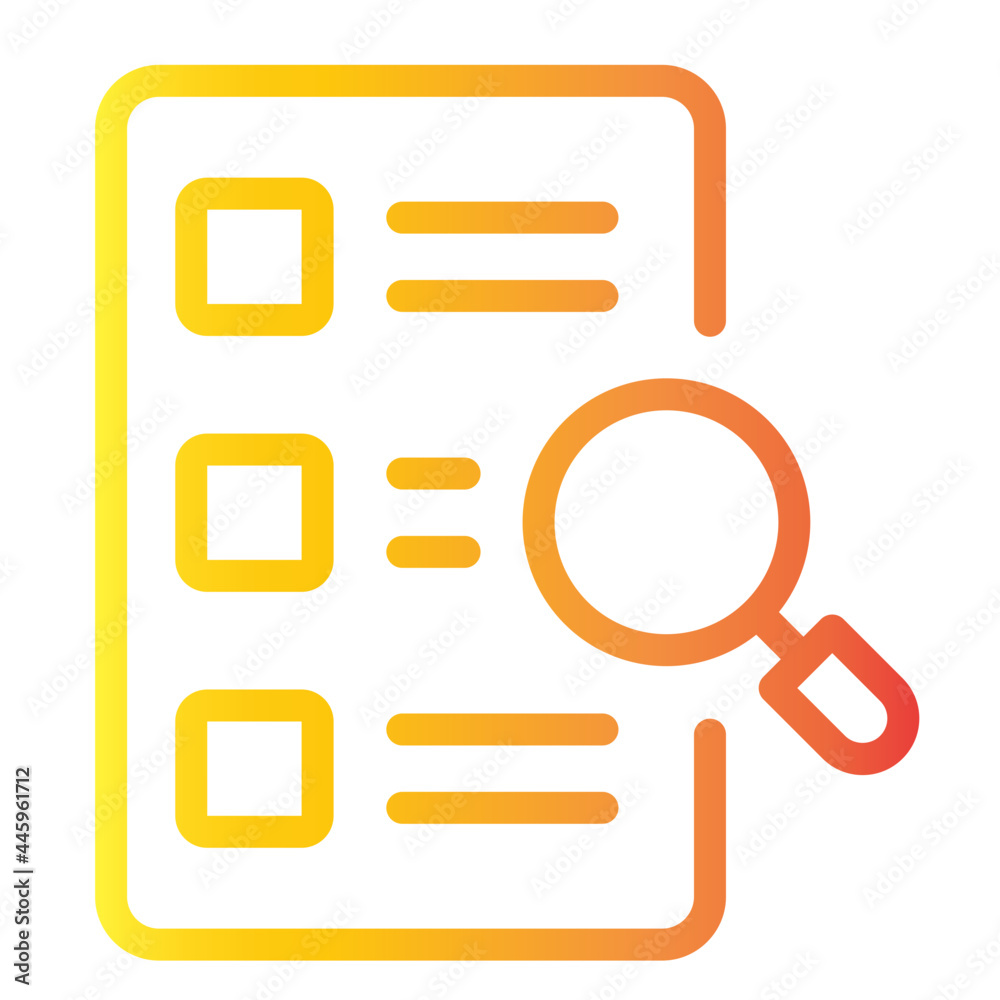 financial document gradient icon financial document gradient icon