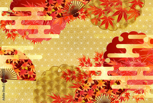 紅葉　もみじ　秋　背景
