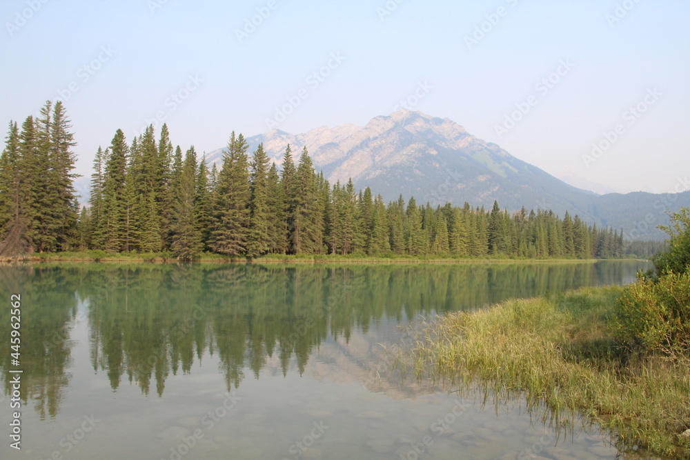 Calm Land, Banff National Park, Alberta