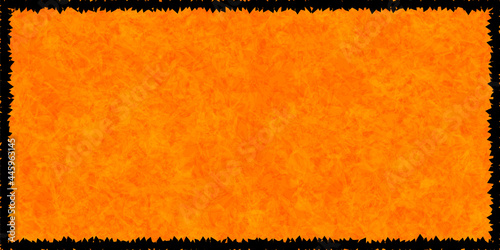 ハロウィン　フレーム　秋　背景