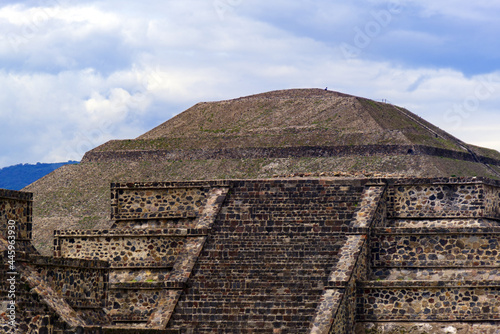 Obraz na płótnie Mexico - Pyramid of the Moon w salonie