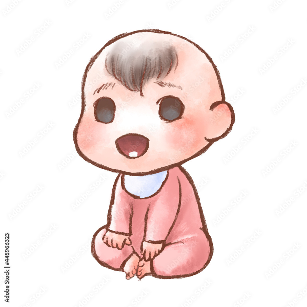 笑顔の赤ちゃん 笑顔の赤ちゃん