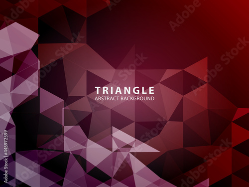 Triangle Abstract background - Vector