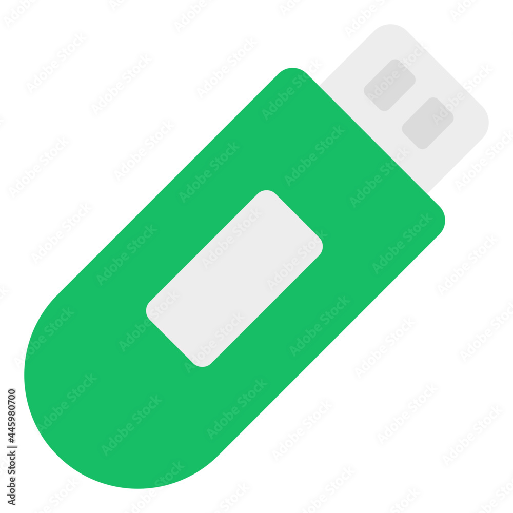 Trendy vector design of universal serial bus Trendy vector design of universal serial bus