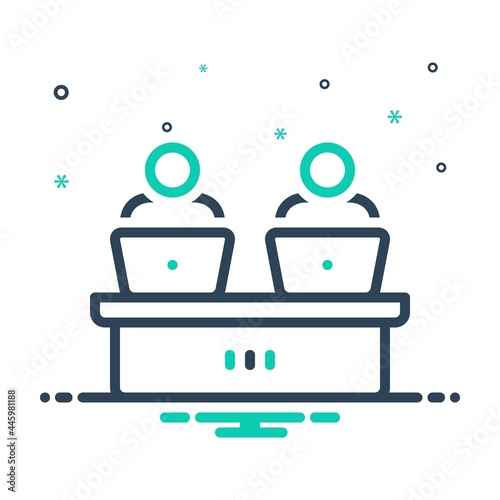Mix icon for workstation