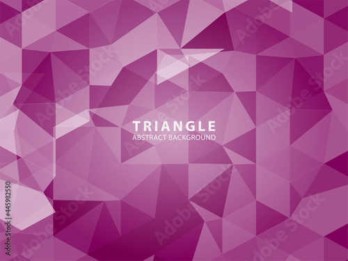 Triangle Abstract background - Vector