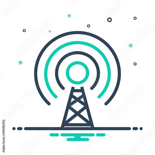 Mix icon for transmit