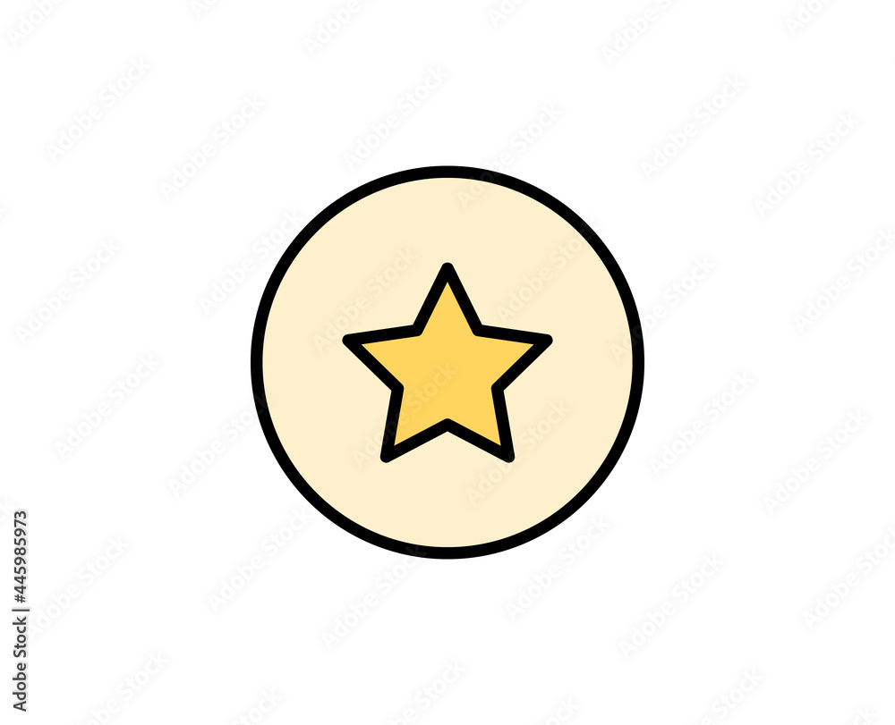 Star premium line icon. Simple high quality pictogram. Modern outline style icons. Stroke vector illustration on a white background. Star premium line icon. Simple high quality pictogram. Modern outline style icons. Stroke vector illustration on a white background.
