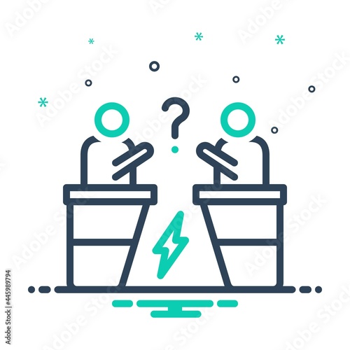 Mix icon for arguments