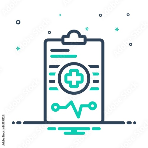 Mix icon for diagnosis