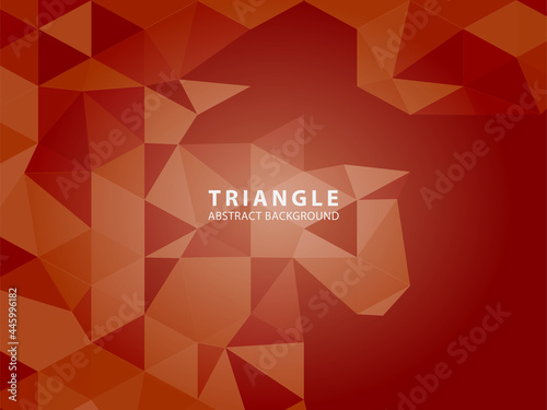 Triangle Abstract background - Vector