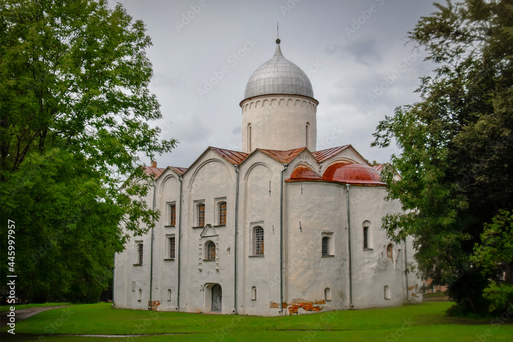 Ancient Church of John the Baptist in Veliky Novgorod