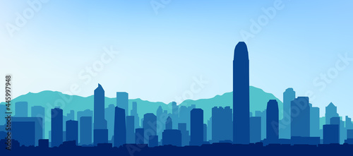 Vector illustration of city skyline eps 10