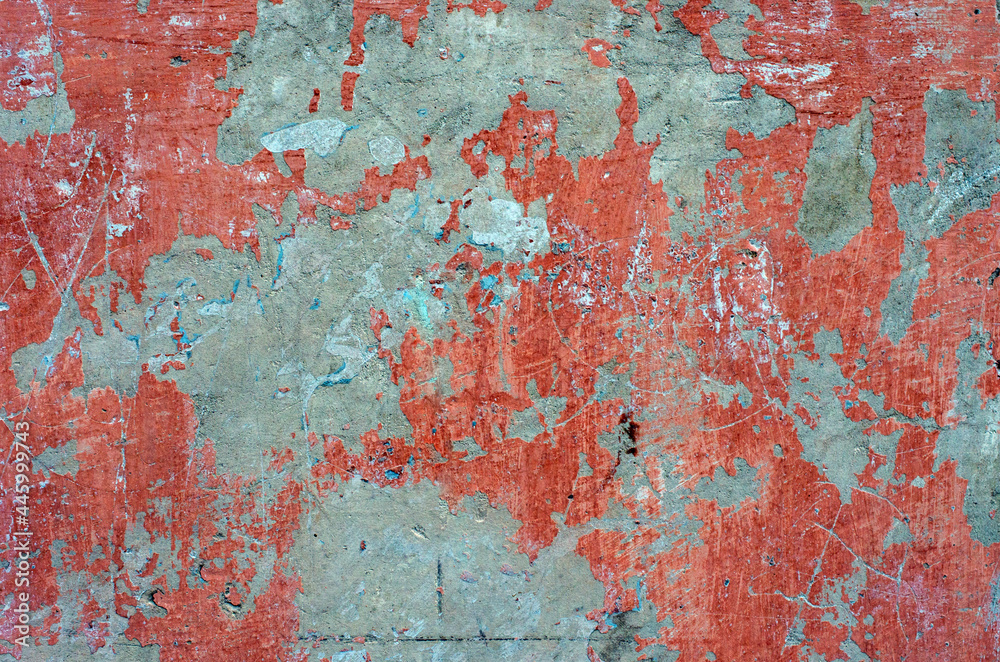 Obraz premium Abstract red old wall background texture