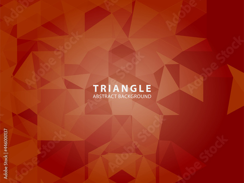 Triangle Abstract background - Vector