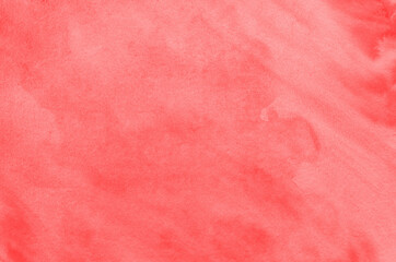 Abstract red watercolor background texture