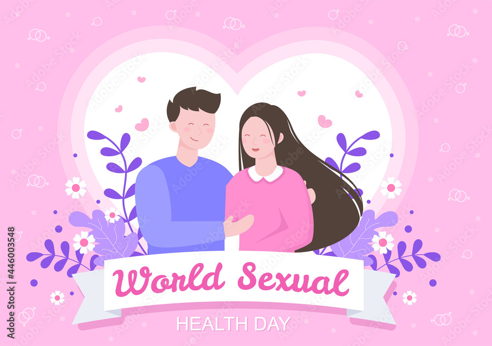 World Sexual Day which is held on September 4th For Raise Public Awareness About Harassment And How To Prevent Violence. Background Landing Page Illustration World Sexual Day which is held on September 4th For Raise Public Awareness About Harassment And How To Prevent Violence. Background Landing Page Illustration