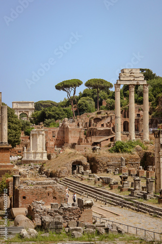 ruins of ancient roman theatre