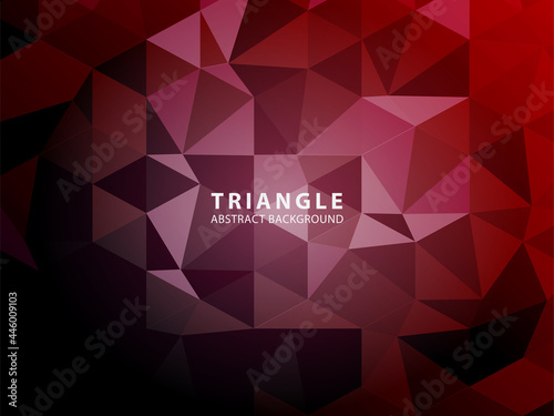 Vector of modern abstract triangular background - Vector