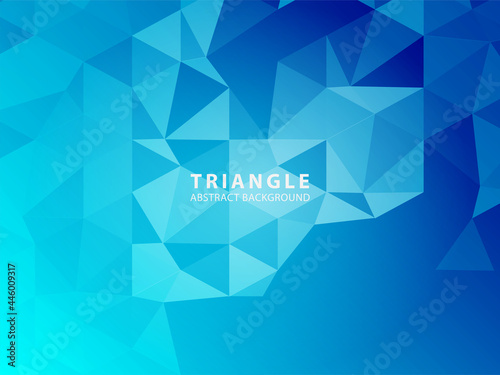 Vector of modern abstract triangular background - Vector