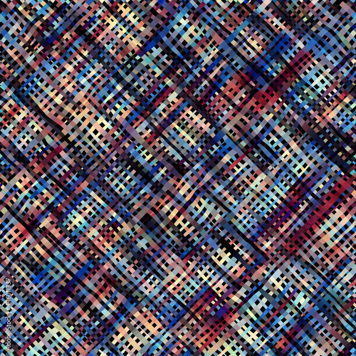 Imitation of a texture of rough canvas. Seamless pattern.