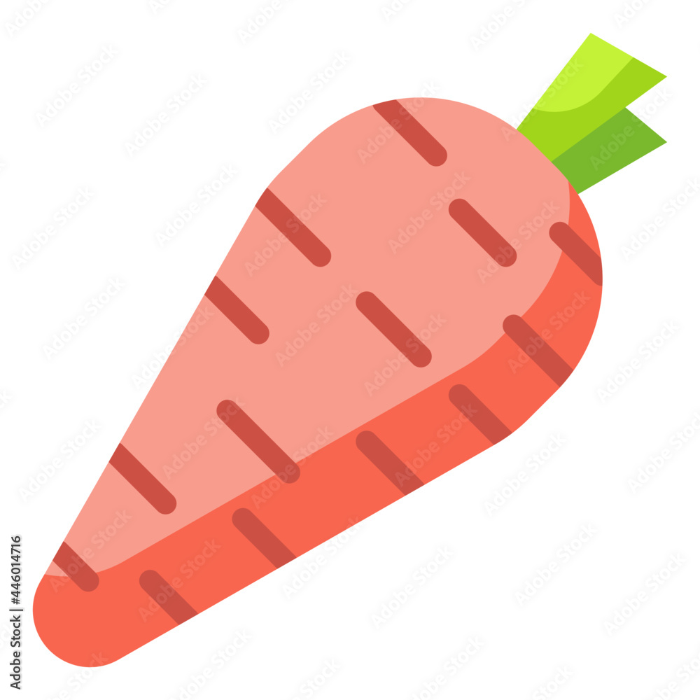 carrot flat icon carrot flat icon