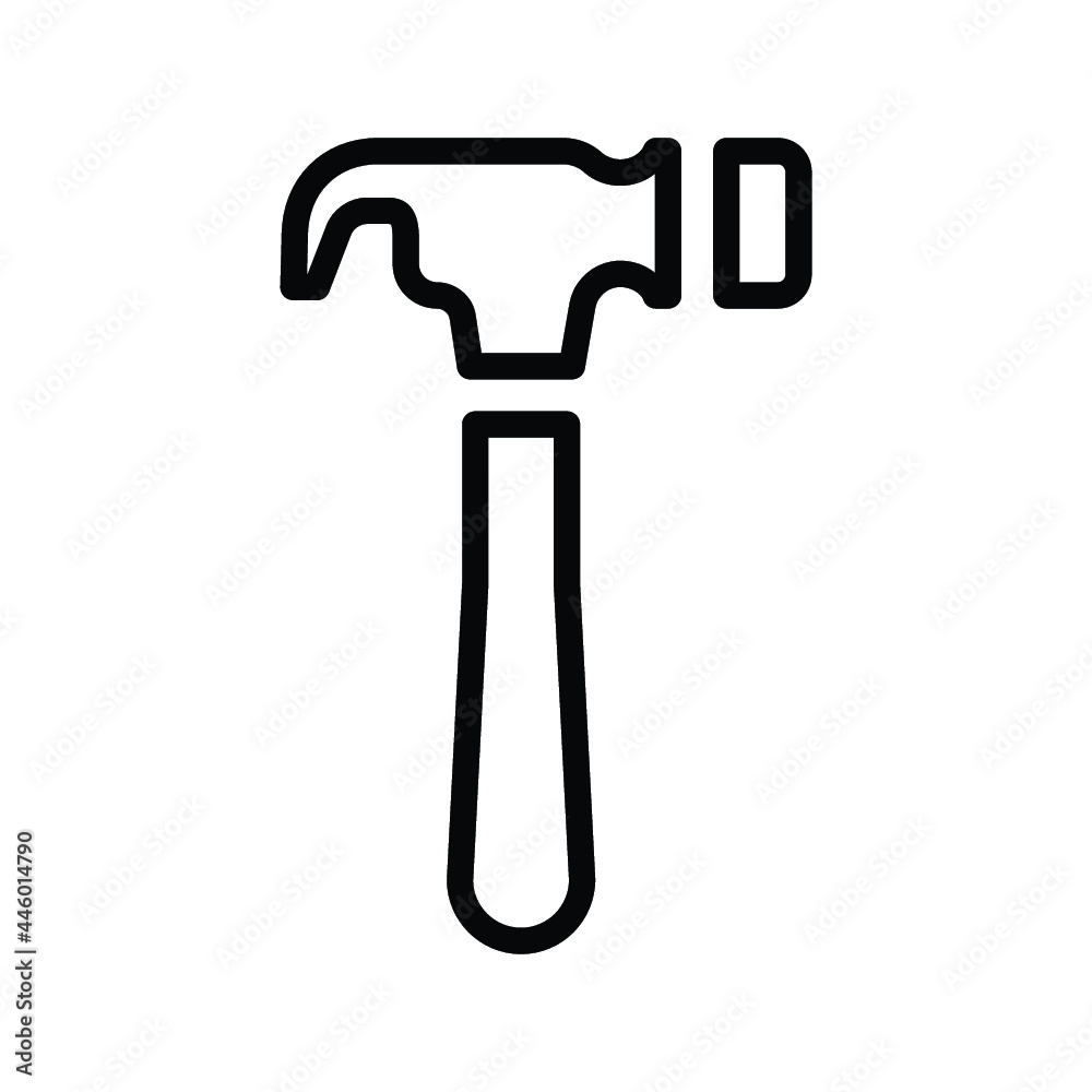 Hammer, Repair Tool Icon