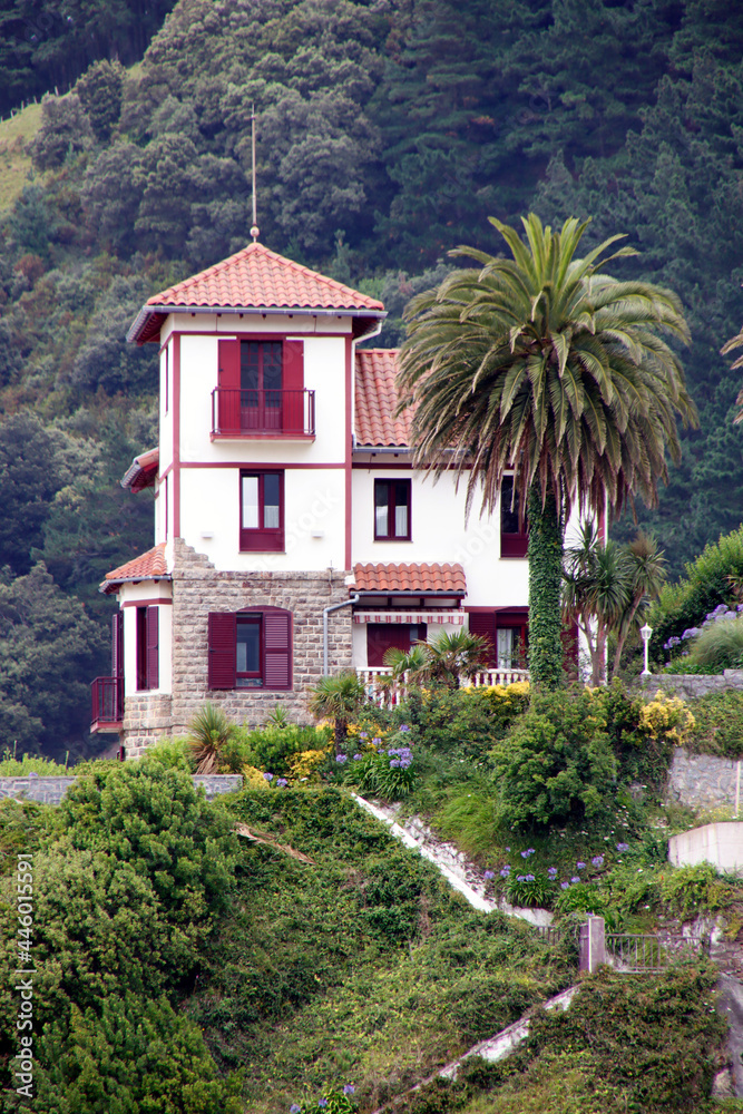 Architecture in Deba, Basque Country