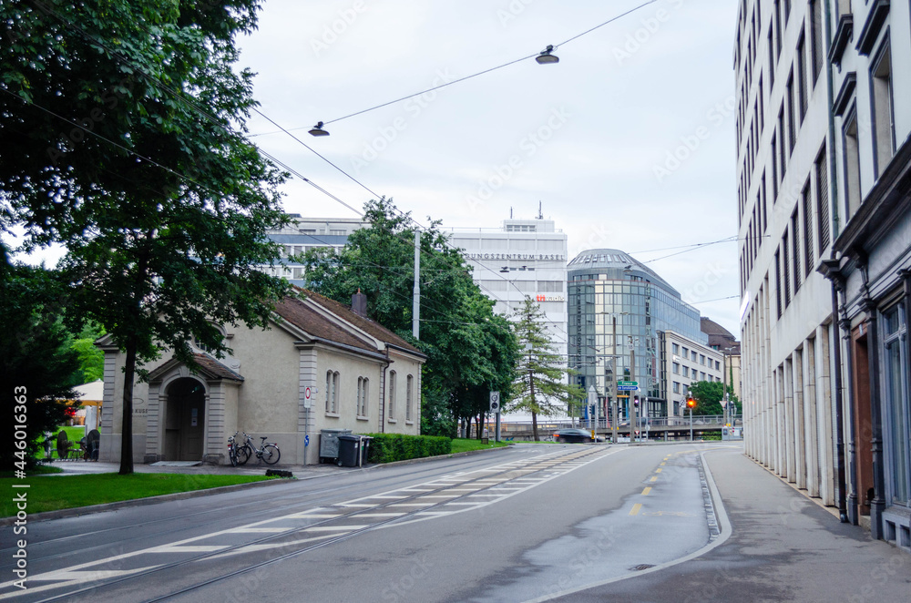 Elisabethenstrasse, Basel, Schweiz