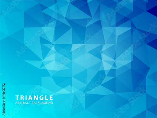 Vector of modern abstract triangular background - Vector