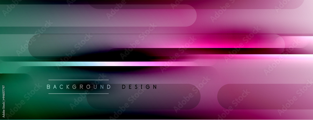 Abstract background. Shadow lines on bright shiny gradient background. Abstract background. Shadow lines on bright shiny gradient background.