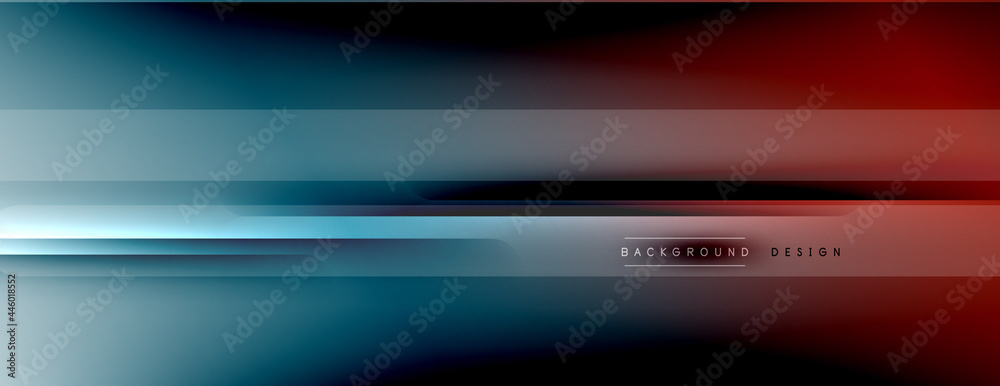 Abstract background - lines composition created with lights and shadows. Technology or business digital template. Trendy simple fluid color gradient abstract background with dynamic Abstract background - lines composition created with lights and shadows. Technology or business digital template. Trendy simple fluid color gradient abstract background with dynamic