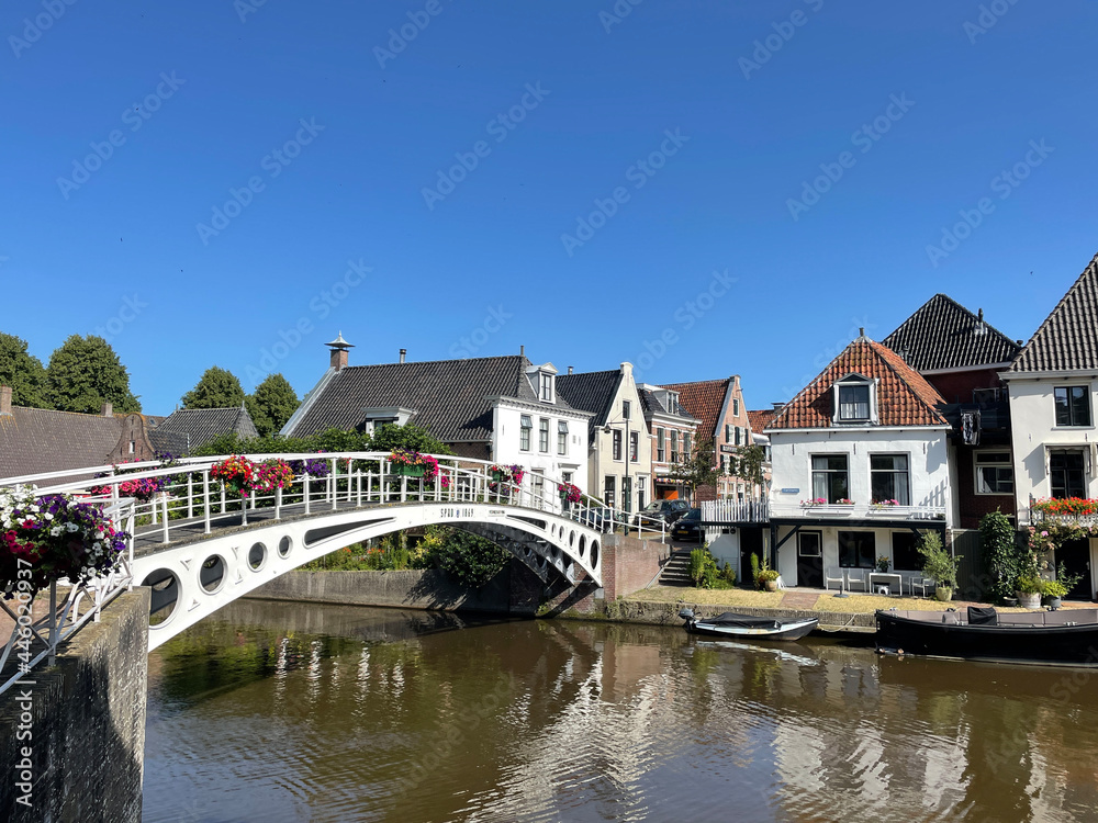 The old town of Dokkum