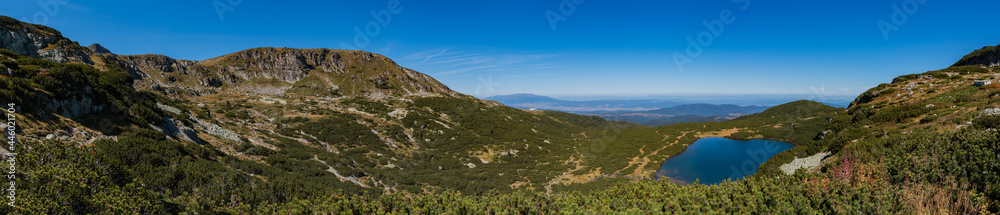 Rila National Park Landscape Panorama